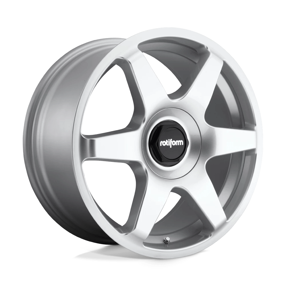 Rotiform 1pc R114 Six Gloss Silver 18x8.5 (+45) 5x100/5x112