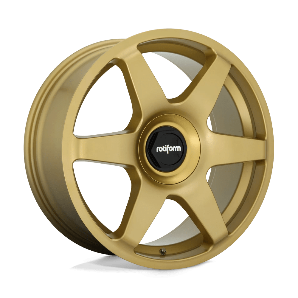 Rotiform 1pc R118 Six Matte Gold 18x8.5 (+45) 5x100/5x112
