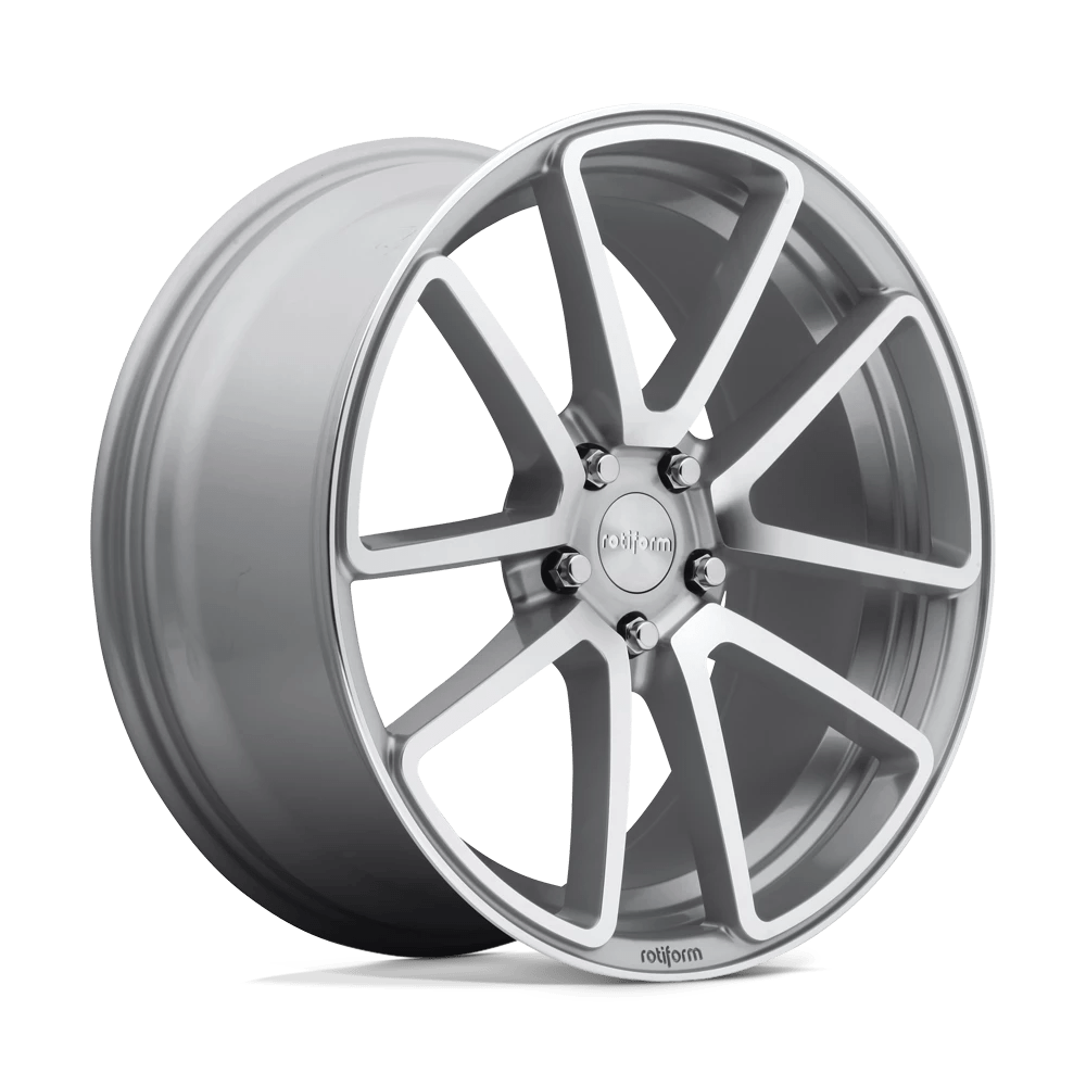 Rotiform 1pc R120 Spf Gloss Silver Machined 18x8.5 (+45) 5x112
