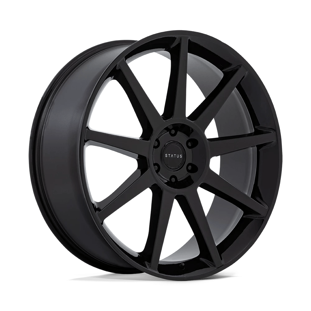 Status Mammoth Gloss Black 24x10 (+30) 6x139.7