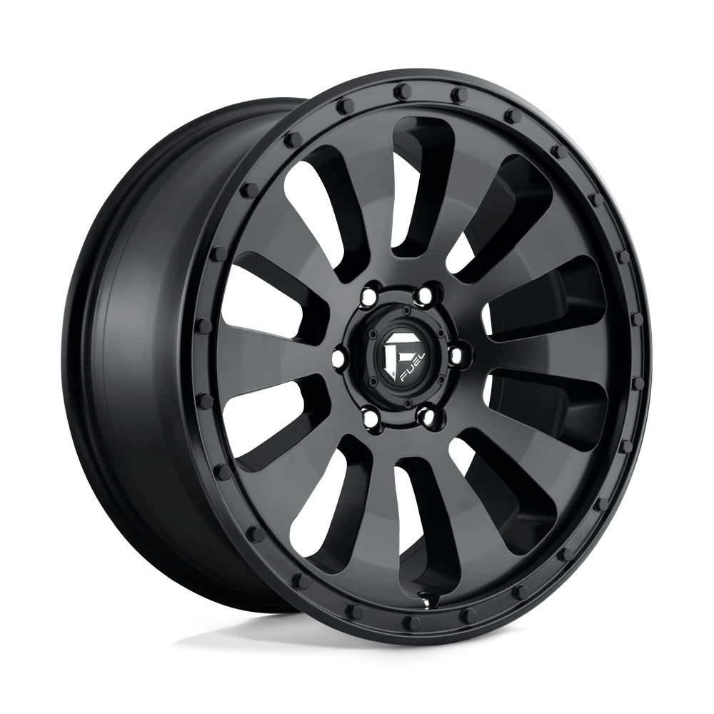 Fuel 1pc D630 Tactic Matte Black 20x9 (+20) 6x139.7