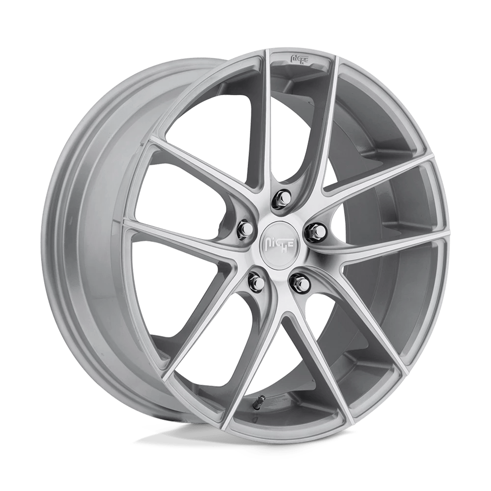 Niche 1pc M131 Targa Gloss Silver Machined 20x10 (+40) 5x114.3