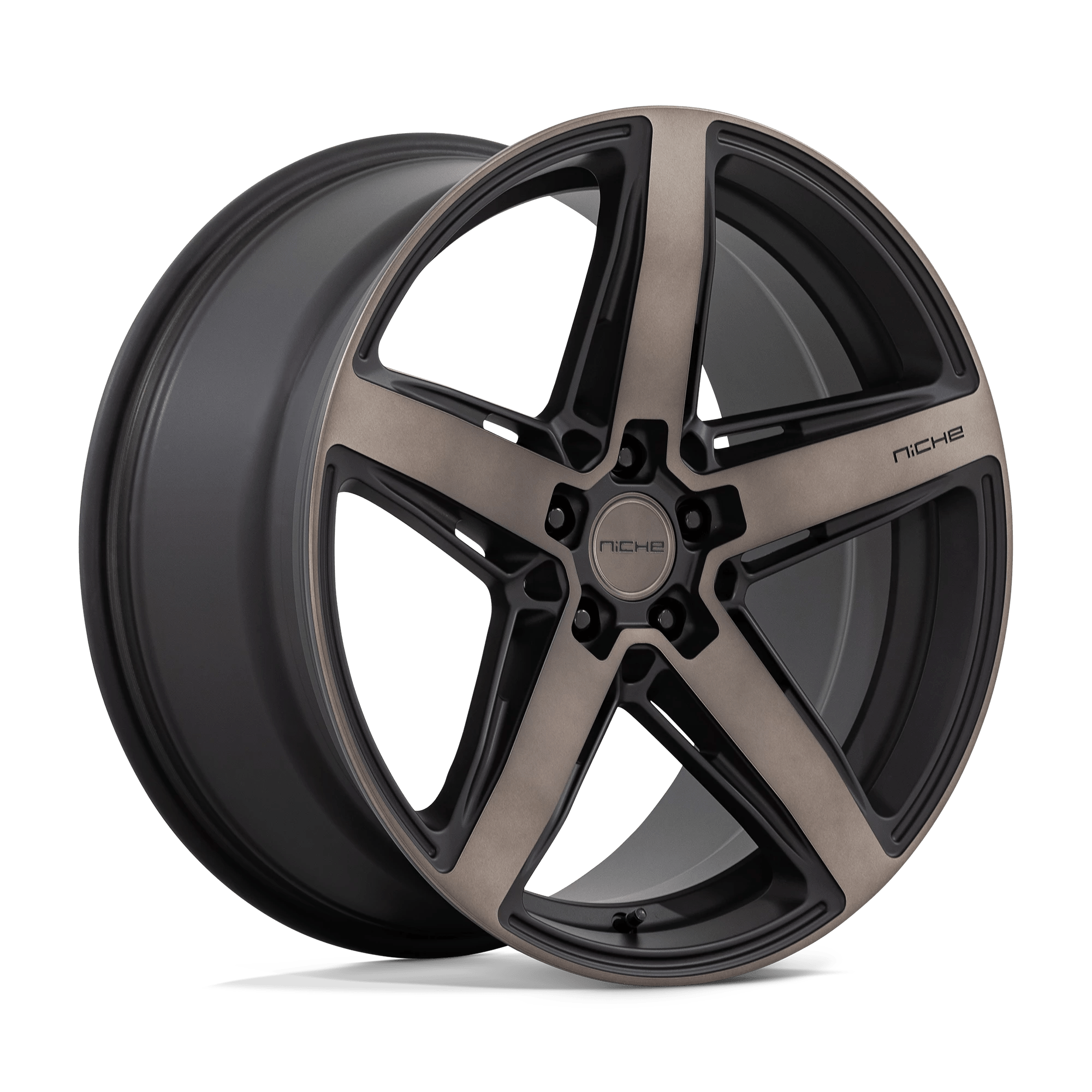Niche 1pc M271 Teramo Matte Black With Double Dark Tint Face 20x11 (+45) 5x114.3
