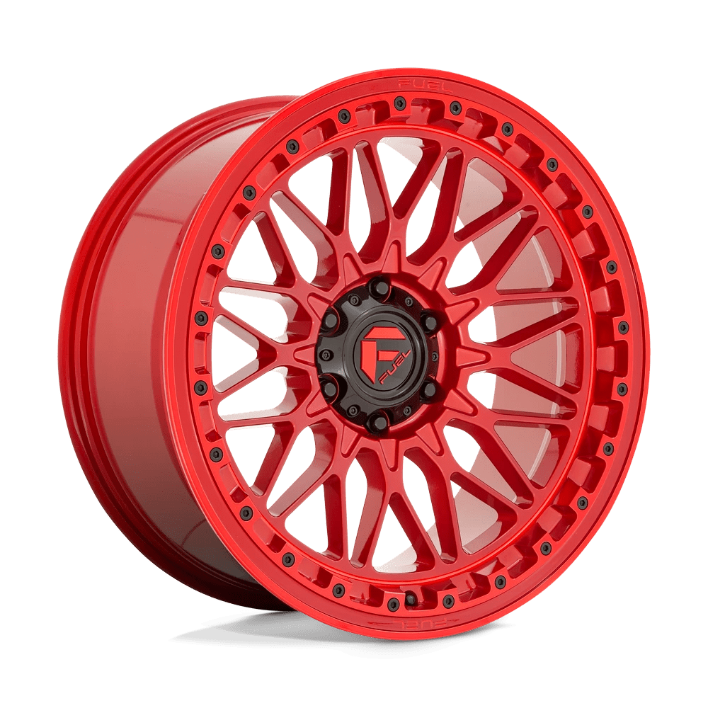 Fuel 1pc D758 Trigger Candy Red 17x9 (+1) 5x127