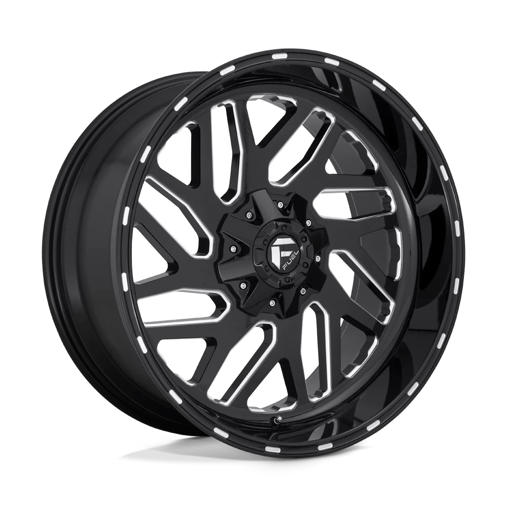 Fuel 1pc D581 Triton Gloss Black Milled 22x10 (-19) 6x135/6x139.7