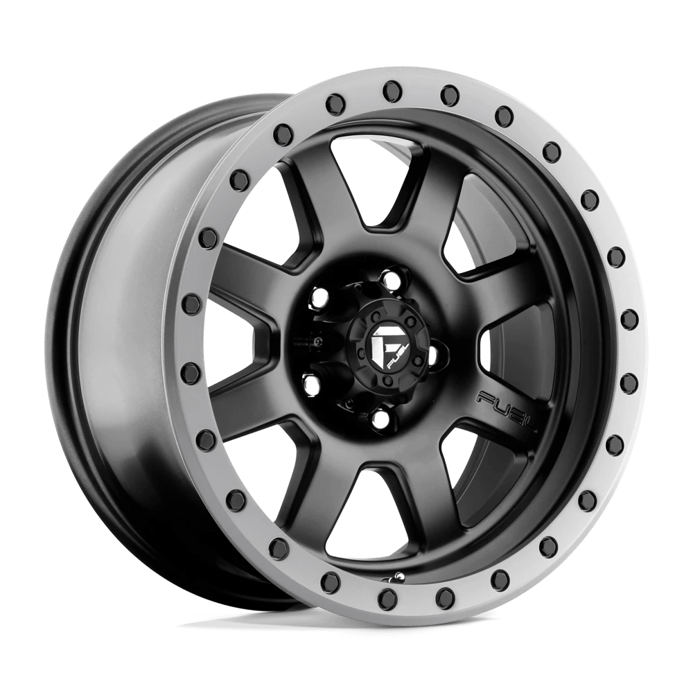Fuel 1pc D551 Trophy Matte Black Gun Metal Ring 17x8.5 (-6) 5x139.7