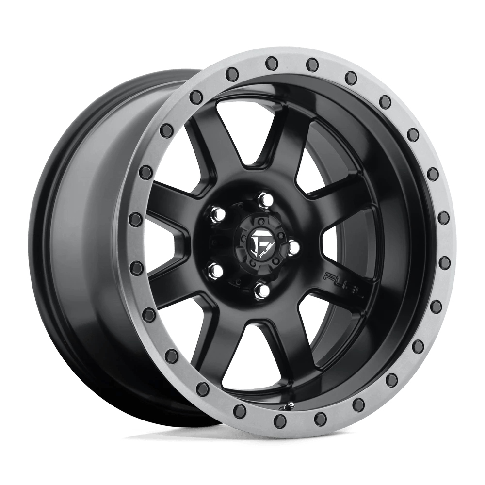 Fuel 1pc D551 Trophy Matte Black Gun Metal Ring 18x10 (-24) 5x127