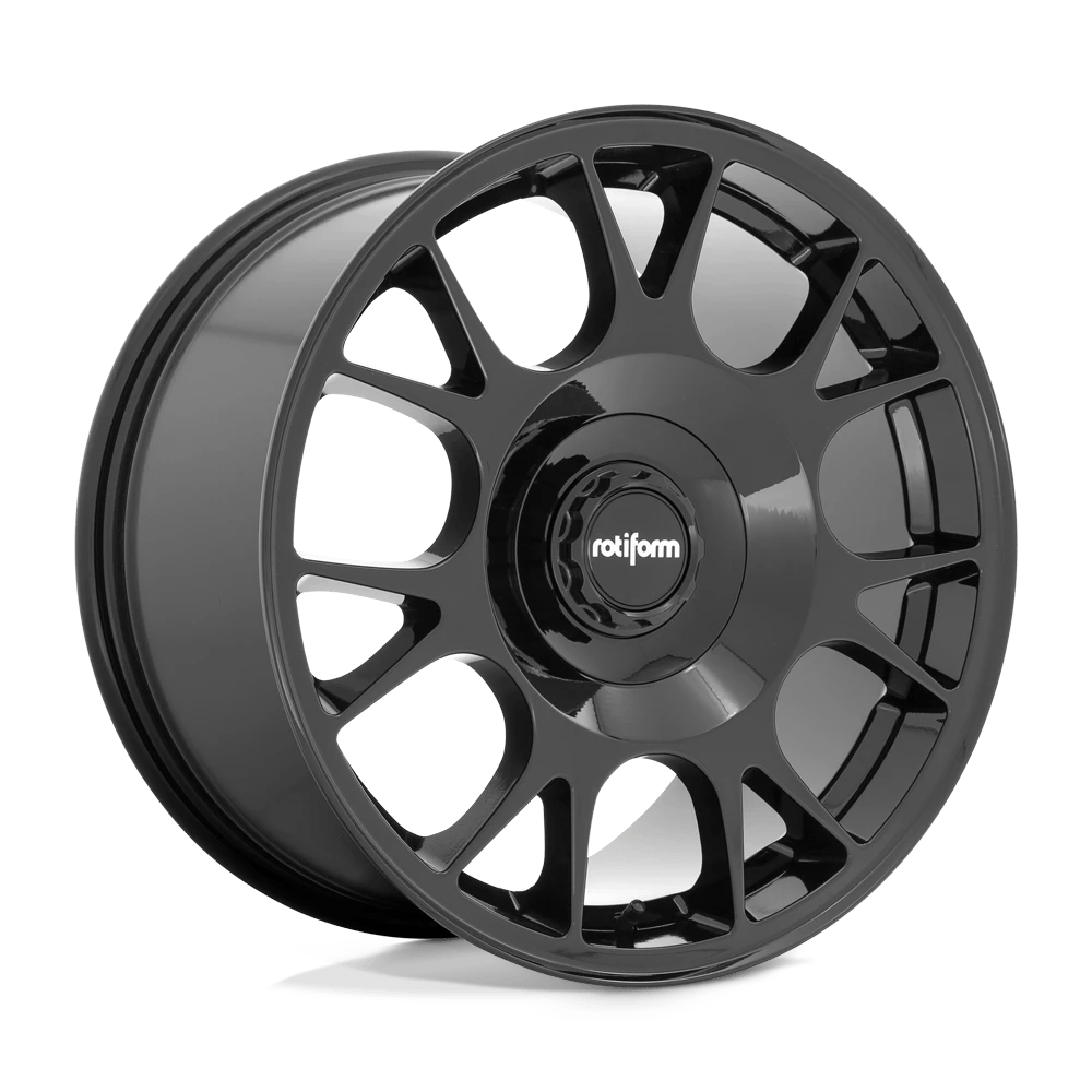 Rotiform 1pc R187 Tuf-r Gloss Black 18x9.5 (+38) 5x108/5x120