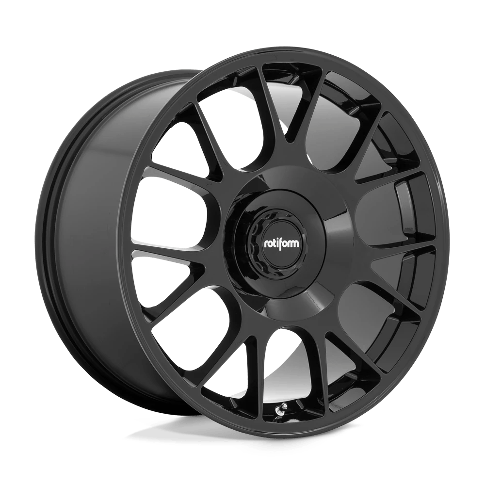 Rotiform 1pc R187 Tuf-r Gloss Black 20x10.5 (+40) 5x108/5x120