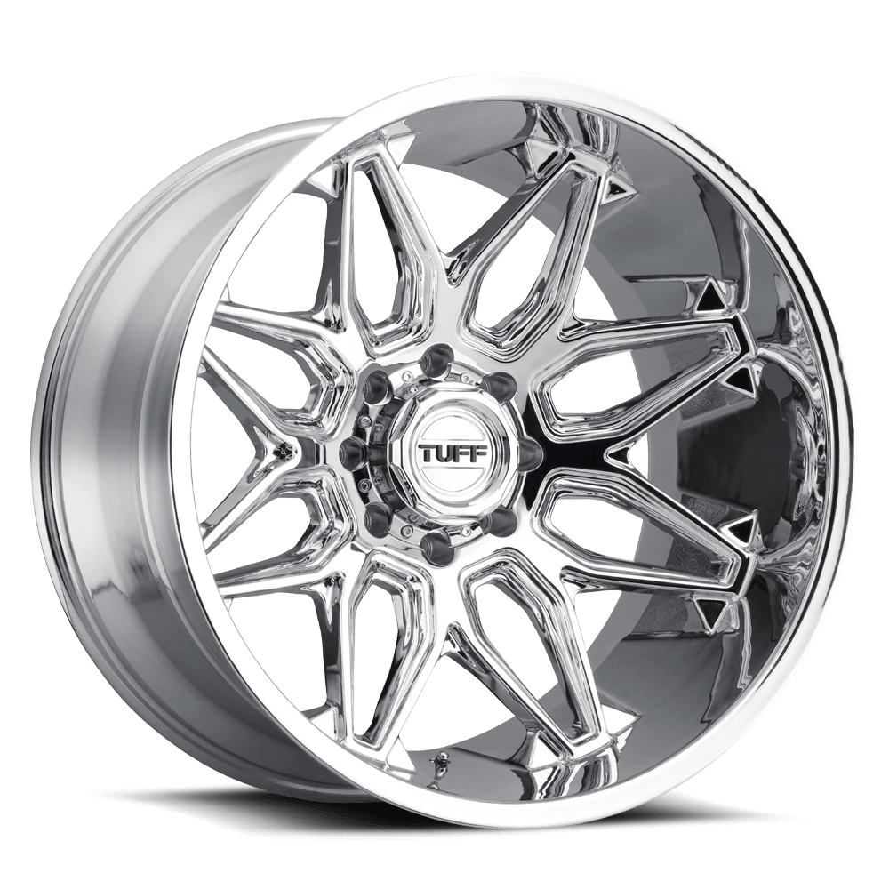 Tuff T3b Chrome 20x12 (-45) 5x127