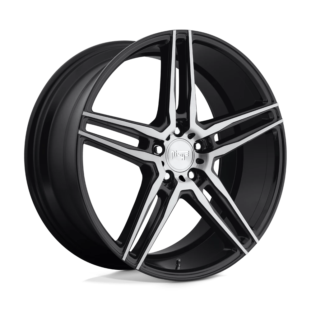 Niche 1pc M169 Turin Matte Black Machined 20x9 (+38) 5x112