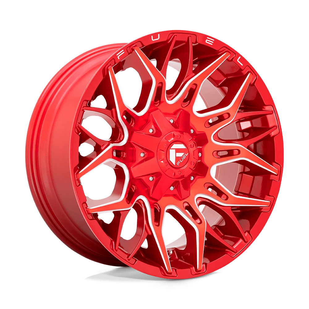 Fuel 1pc D771 Twitch Candy Red Milled 20x9 (+1) 5x139.7/5x150