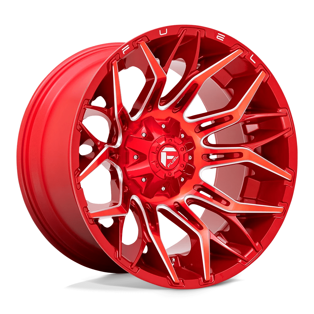 Fuel 1pc D771 Twitch Candy Red Milled 22x12 (-44) 5x139.7/5x150
