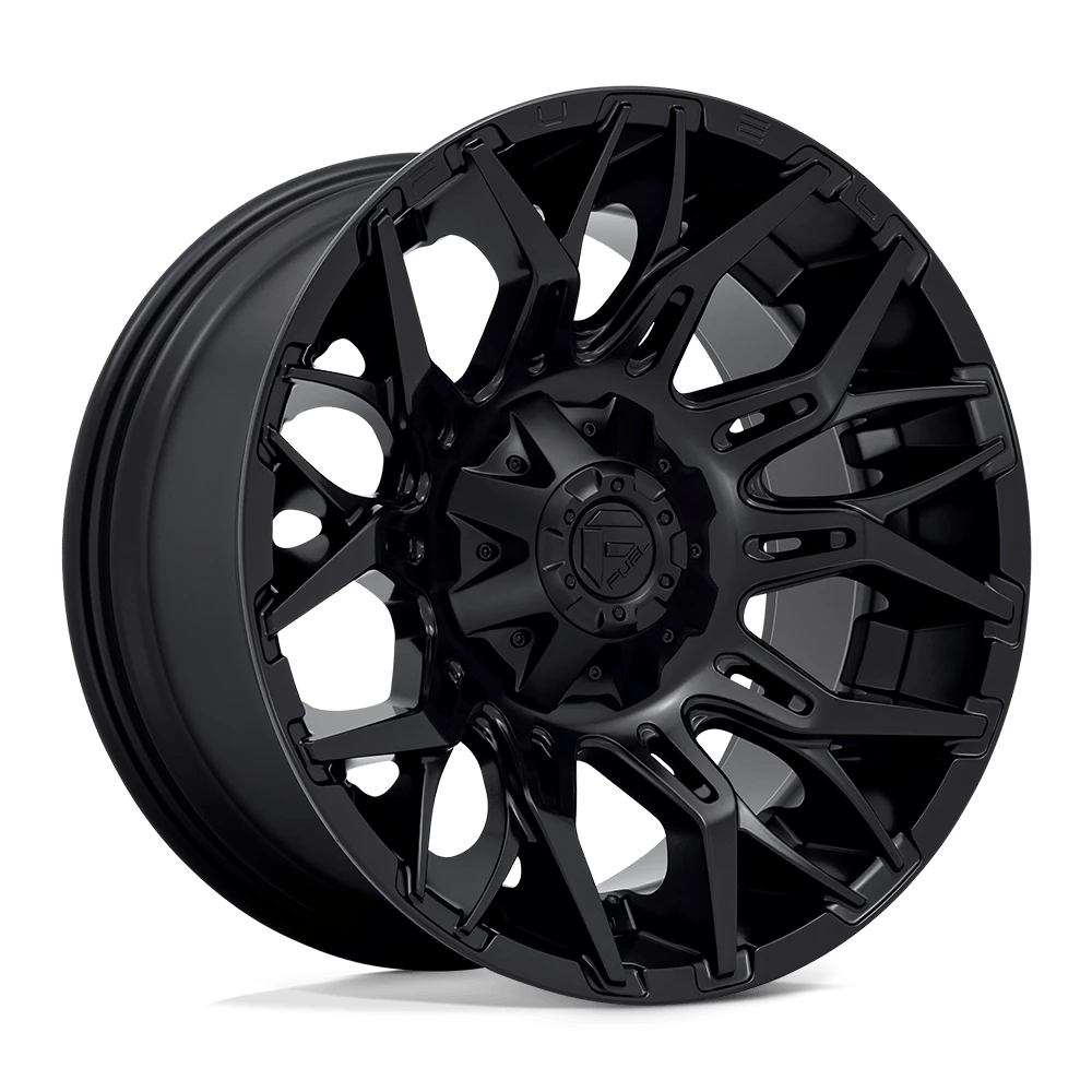 Fuel 1pc D772 Twitch Blackout 20x10 (-18) 6x135/6x139.7