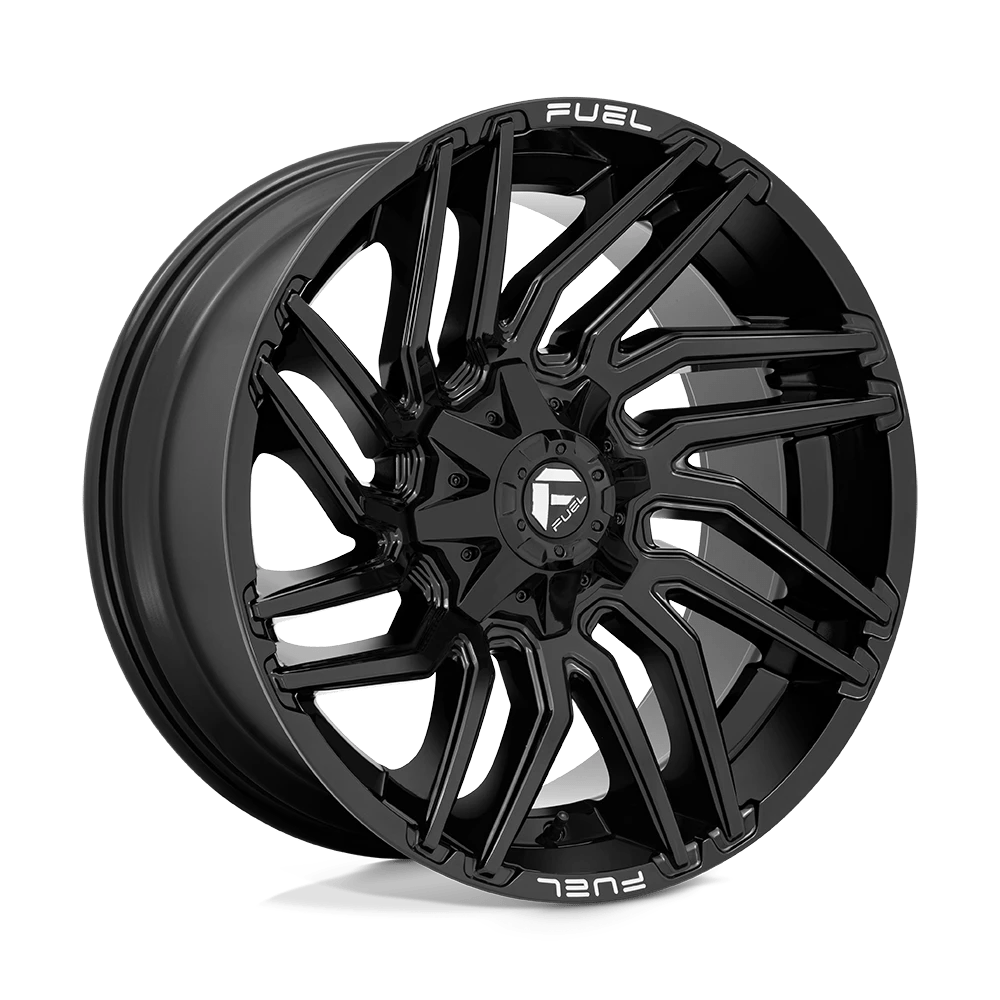 Fuel 1pc D776 Typhoon Gloss Black 22x10 (-18) 8x180