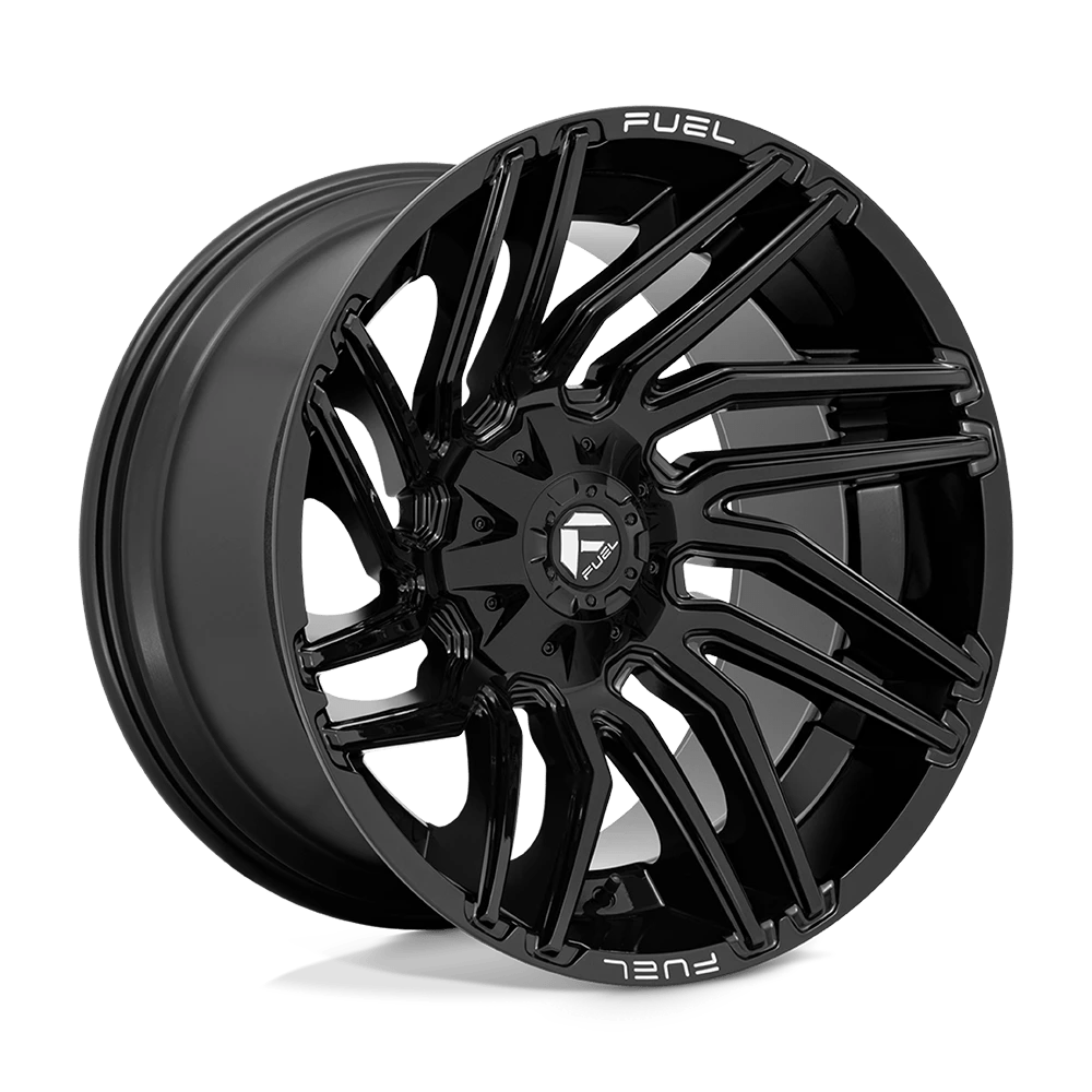 Fuel 1pc D776 Typhoon Gloss Black 22x12 (-44) 5x114.3/5x127