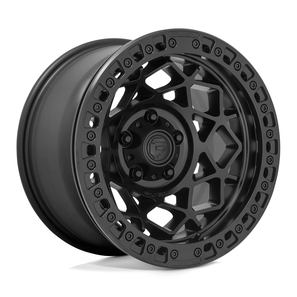 Fuel 1pc D120 Unit Beadlock Blackout 17x9 (-15) 6x139.7