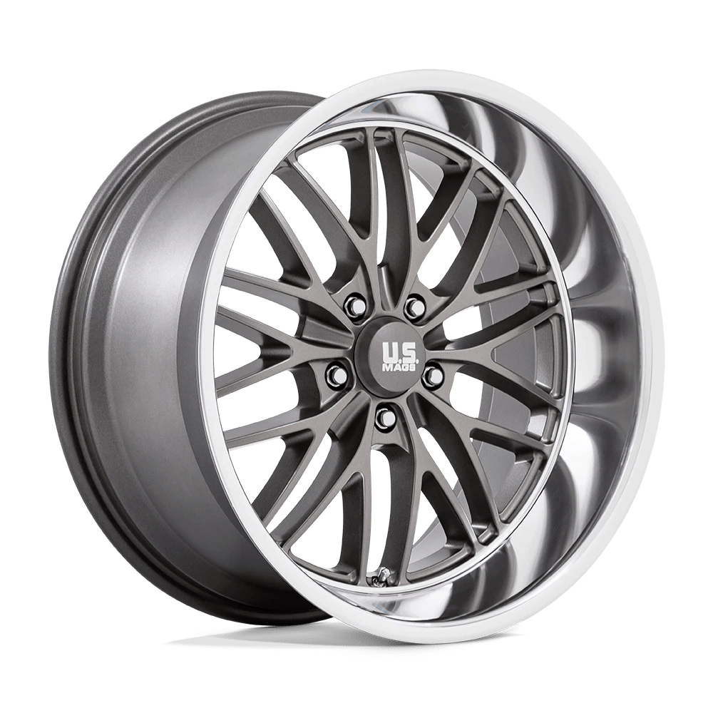 Us Mag 1pc U139 Santa Cruz Anthracite With Diamond Cut Lip 20x10 (+6) 5x127