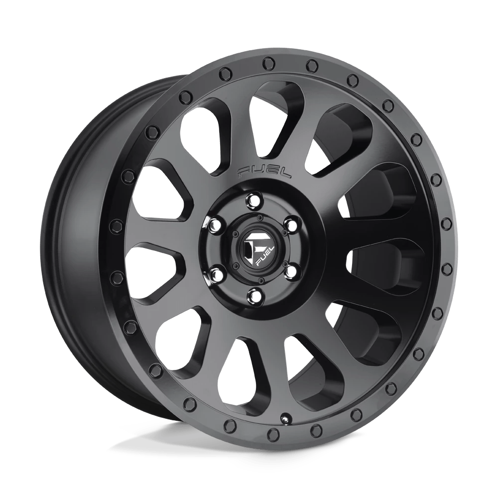 Fuel 1pc D579 Vector Matte Black 20x10 (-18) 6x139.7
