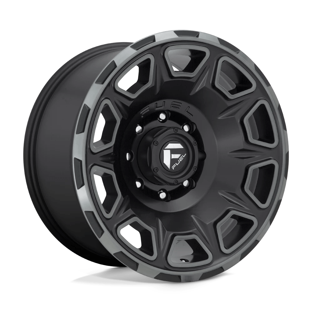Fuel 1pc D686 Vengeance Matte Black Double Dark Tint 20x10 (-18) 8x165.1