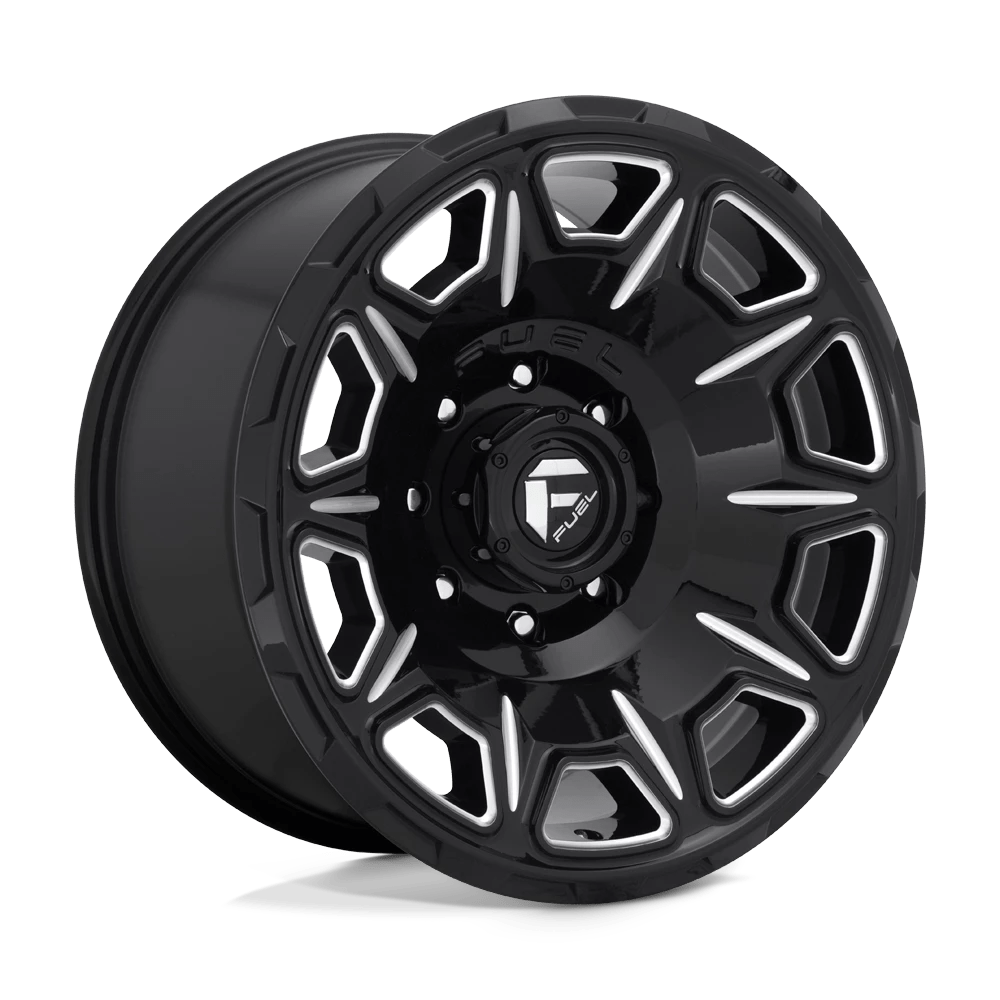 Fuel 1pc D688 Vengeance Gloss Black Milled 20x10 (-18) 8x180