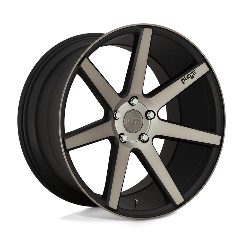 Niche 1pc M150 Verona Matte Black Machined 20x9 (+35) 5x120
