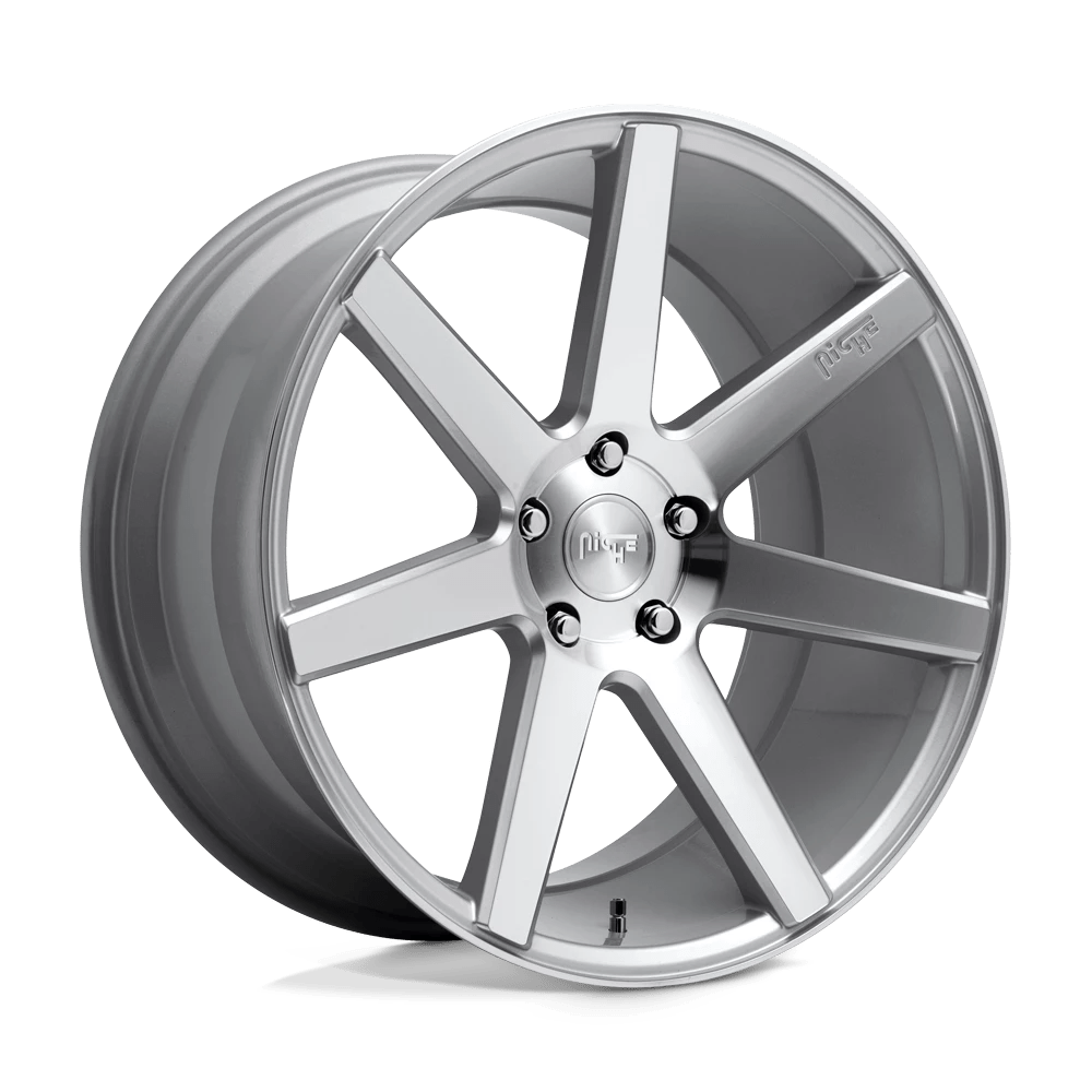 Niche 1pc M179 Verona Gloss Silver Machined 20x10.5 (+27) 5x112