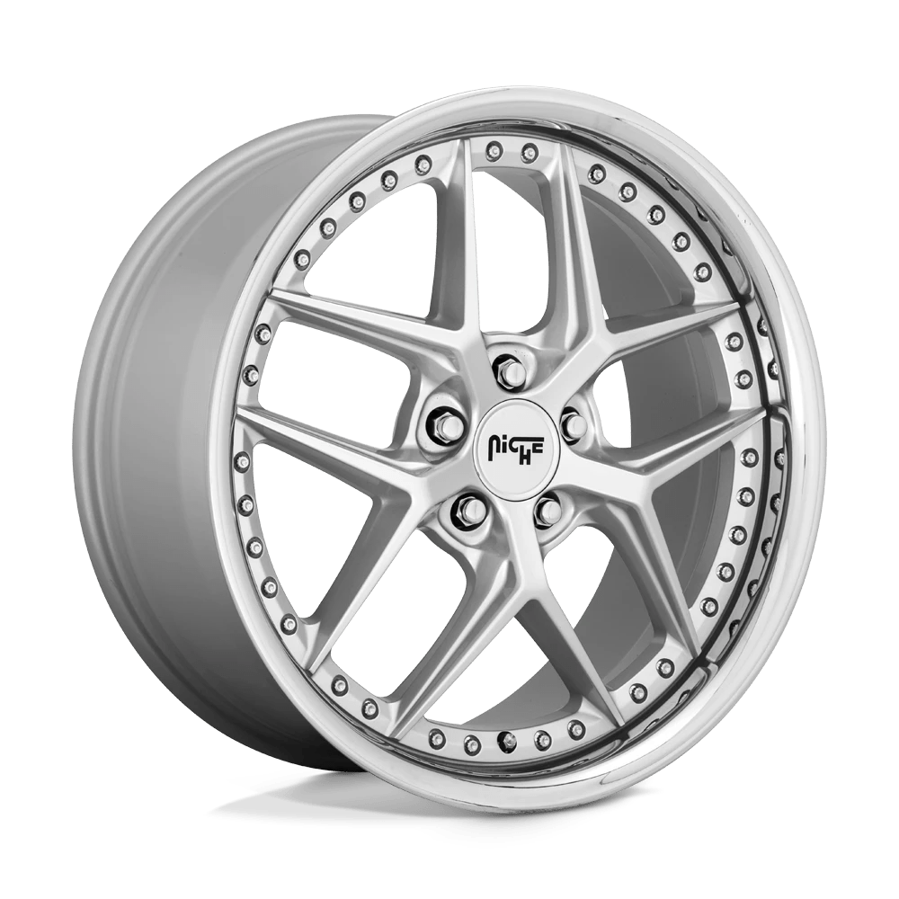 Niche 1pc M225 Vice Matte Silver 20x10.5 (+40) 5x112