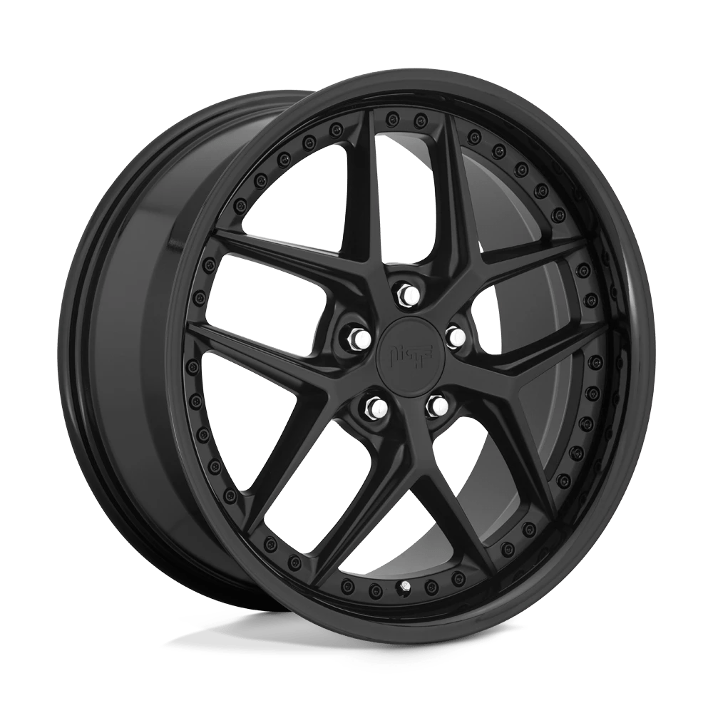 Niche 1pc M226 Vice Gloss Black Matte Black 20x10.5 (+20) 5x115