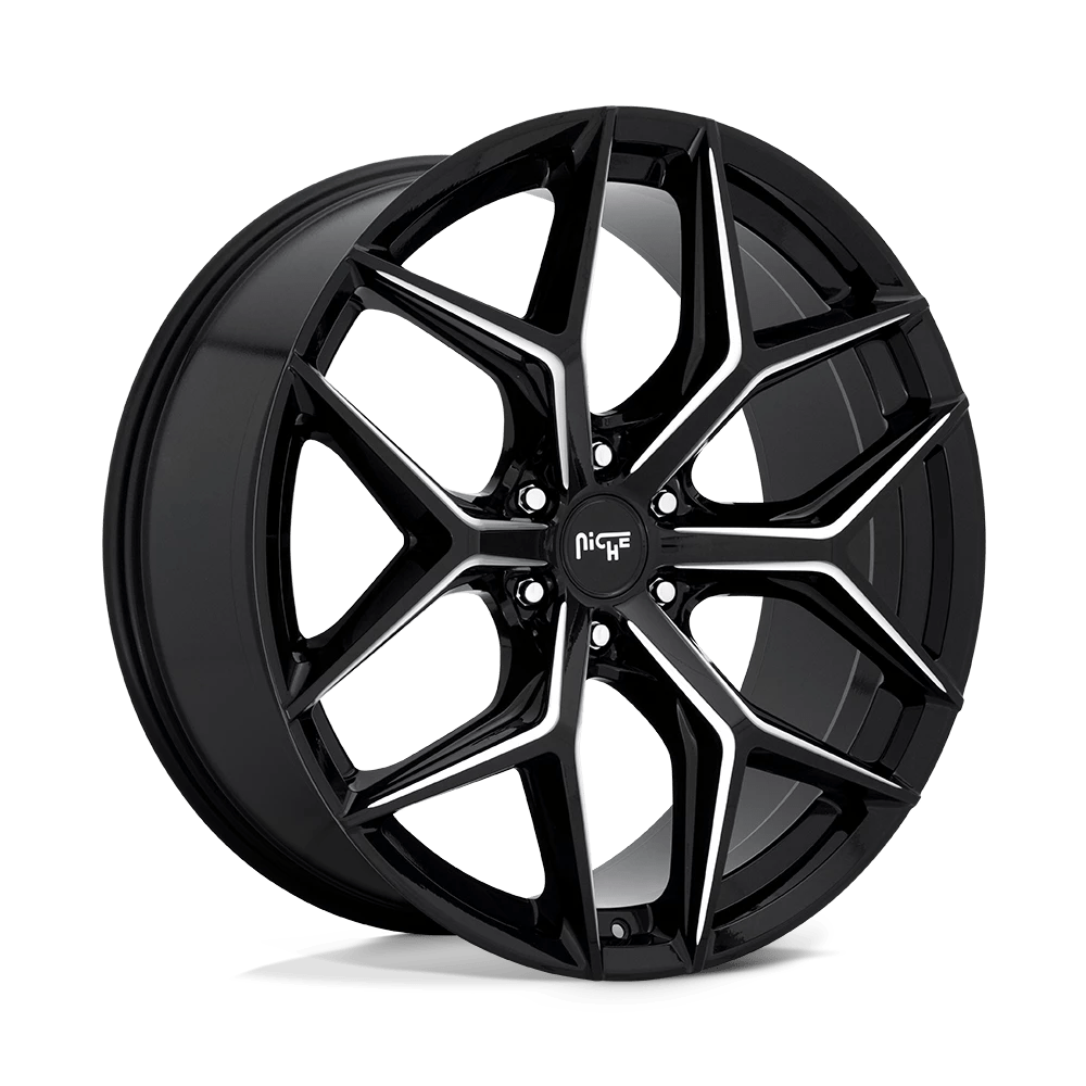 Niche 1pc M232 Vice Suv Gloss Black Milled 24x10 (+30) 6x139.7