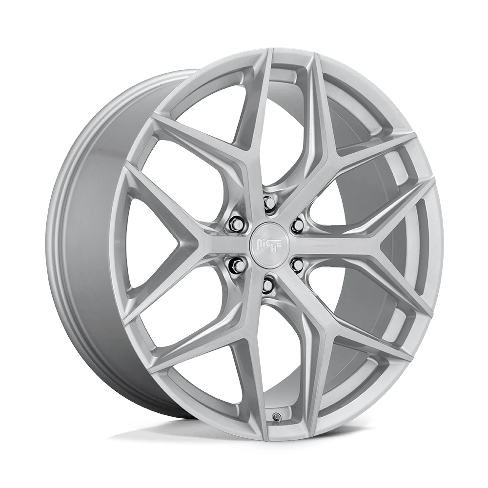 Niche 1pc M233 Vice Suv Gloss Silver Brushed 24x10 (+30) 6x135