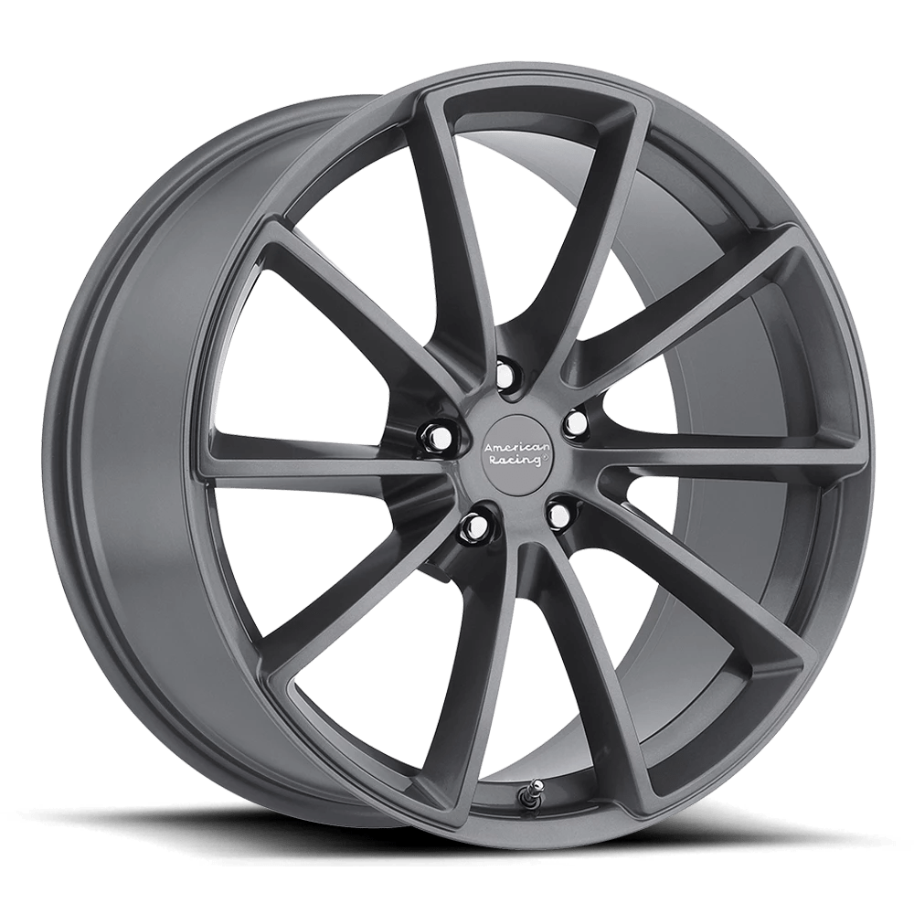 American Racing Vintage Vn806 Fast Back Anthracite With Machined Face 20x9 (+40) 5x114.3