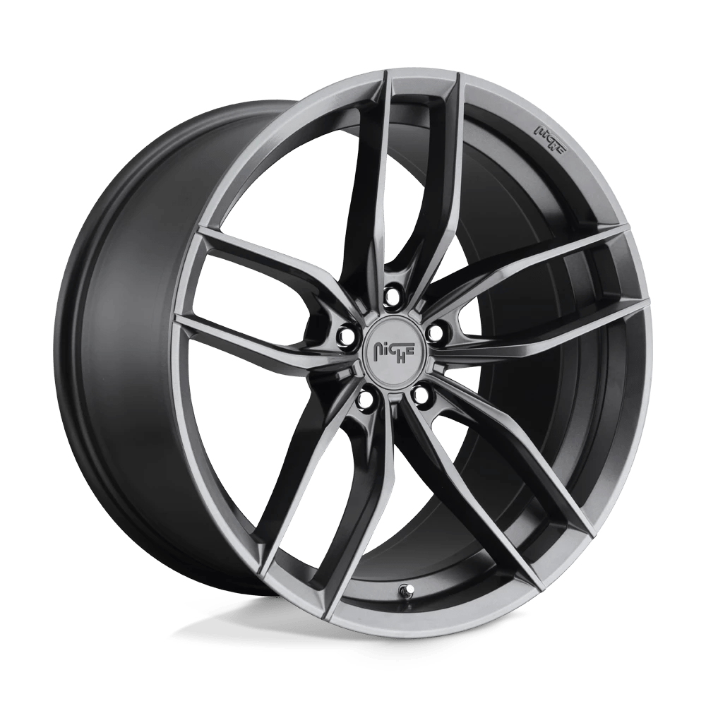 Niche 1pc M204 Vosso Matte Anthracite 20x10 (+40) 5x114.3