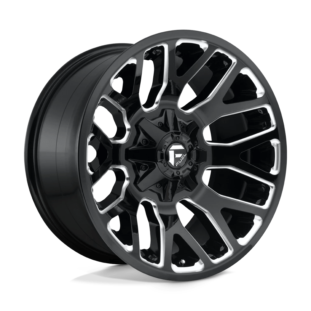 Fuel 1pc D623 Warrior Gloss Black Milled 20x9 (+1) 5x139.7/5x150