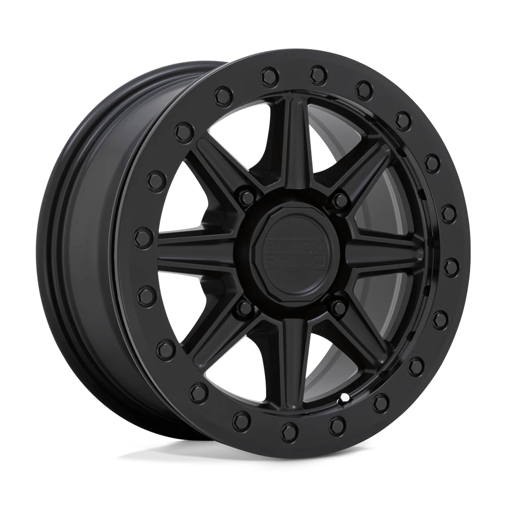 Black Rhino Powersports Webb Utv Beadlock Matte Black 14x7 (+36) 4x156