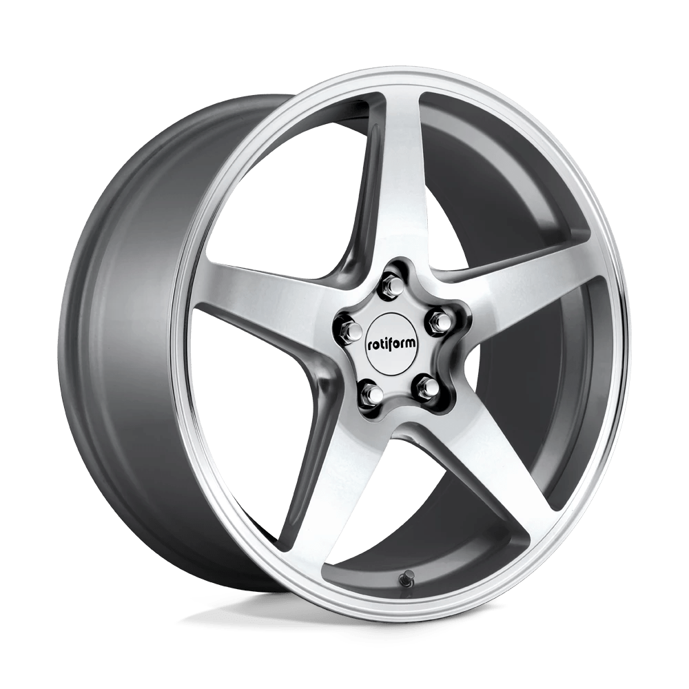 Rotiform 1pc R147 Wgr Gloss Silver 20x8.5 (+35) 5x120