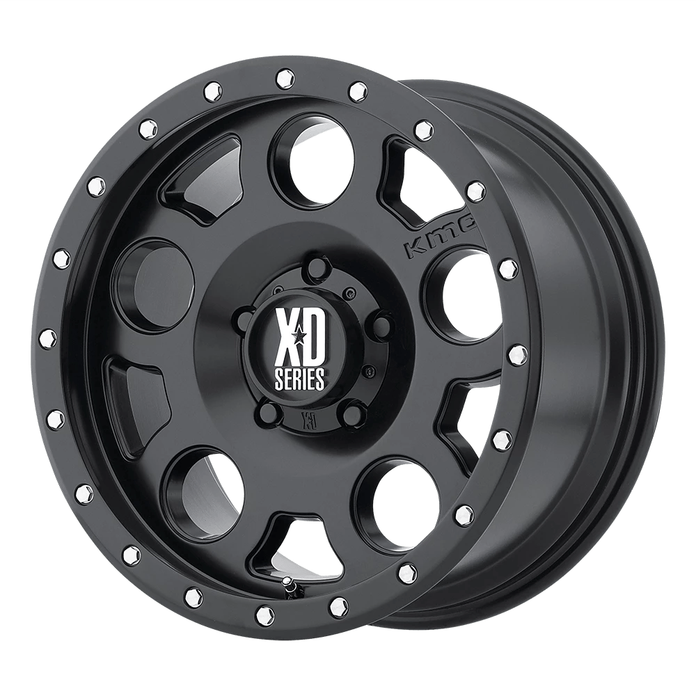 Xd Xd126 Enduro Pro Satin Black With Reinforcing Ring 18x9 (+18) 6x139.7