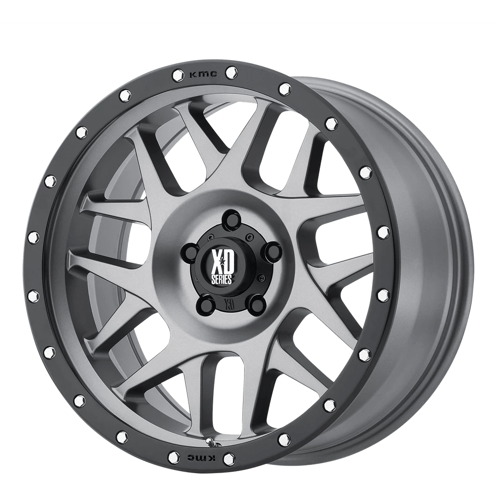 Xd Xd127 Bully Matte Gray Black Ring 17x8.5 (+0) 6x135