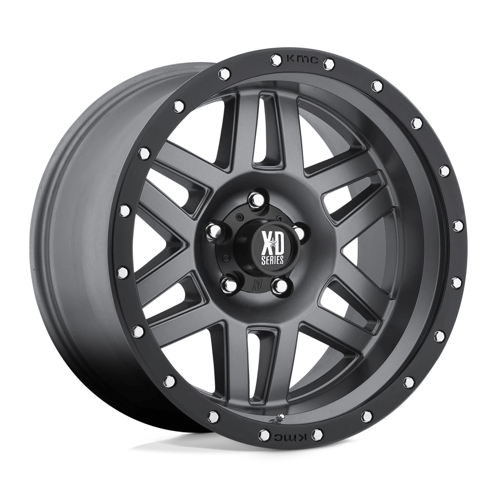 Xd Xd128 Machete Matte Gray Black Ring 20x9 (+0) 5x139.7