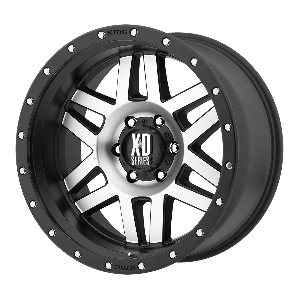 Xd Xd128 Machete Machined Face Black Ring 20x9 (+0) 6x139.7