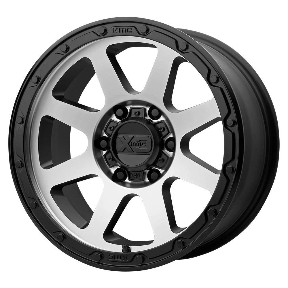 Xd Xd134 Addict 2 Matte Black Machined Face 18x8.5 (+0) 6x139.7