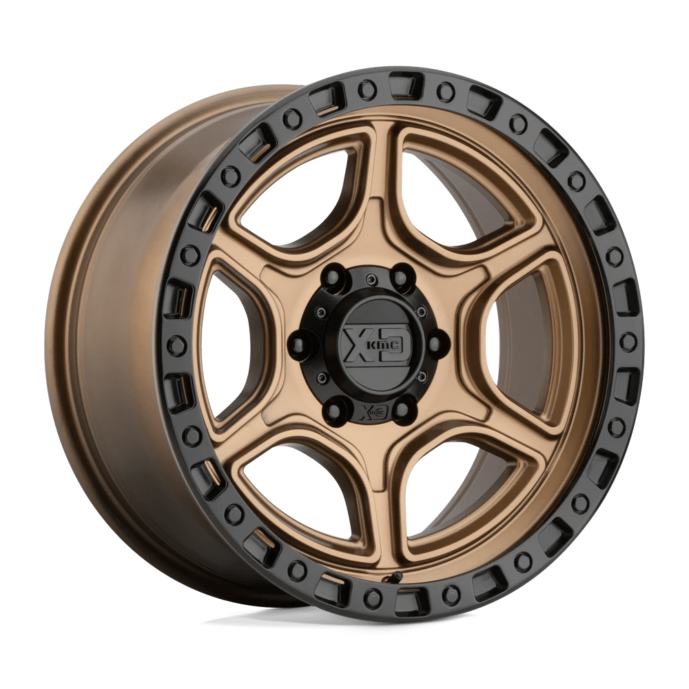 Xd Xd139 Portal Satin Bronze Satin Black Lip 17x8.5 (+18) 6x139.7