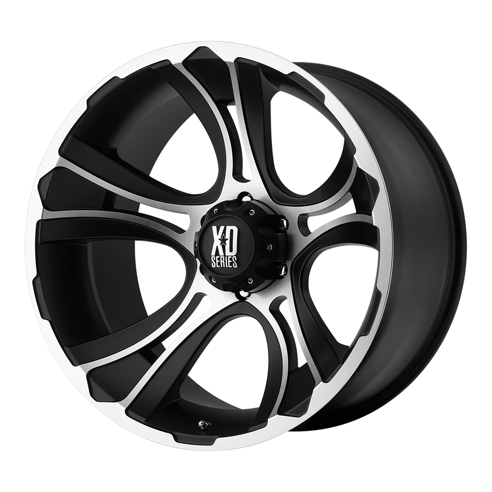 Xd Xd801 Crank Matte Black Machined 17x9 (+0) 5x127