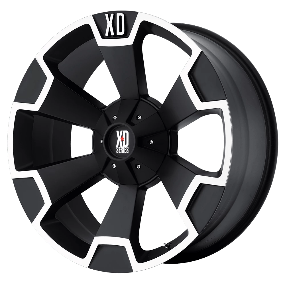 Xd Xd803 Thump Matte Black Machined 20x9 (+35) 5x139.7/5x150
