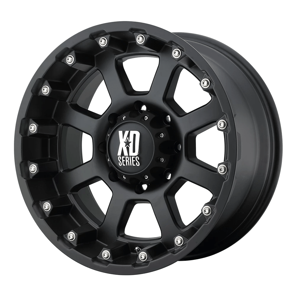 Xd Xd807 Strike Matte Black 17x9 (-24) 6x135