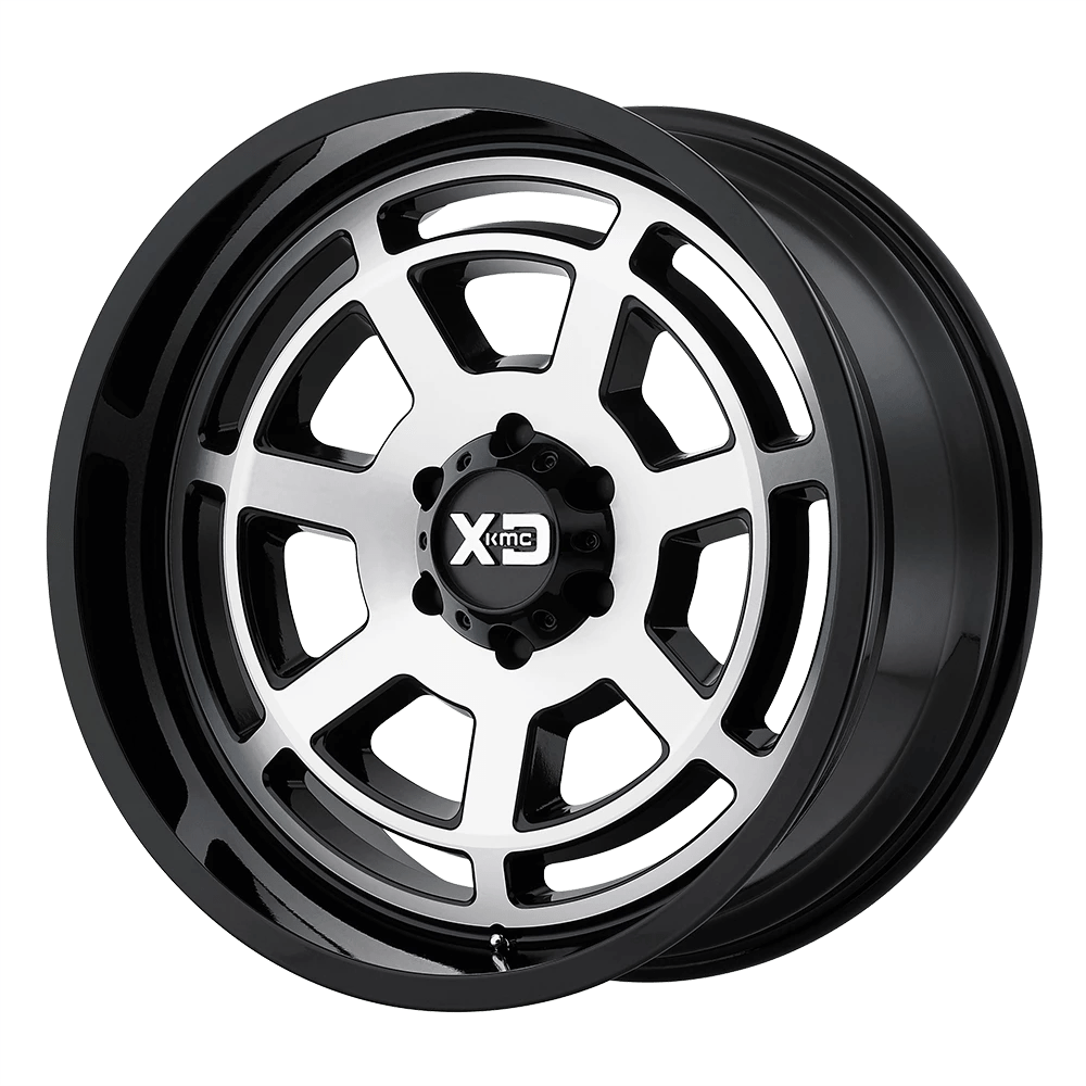 Xd Xd824 Bones Gloss Black Machined Face 22x10 (-18) 5x127