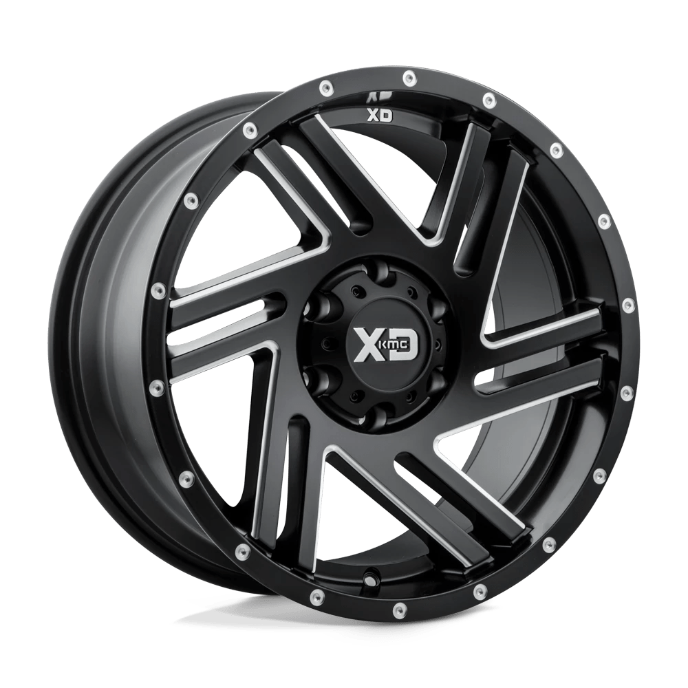Xd Xd835 Swipe Satin Black Milled 20x9 (+40) 6x114.3