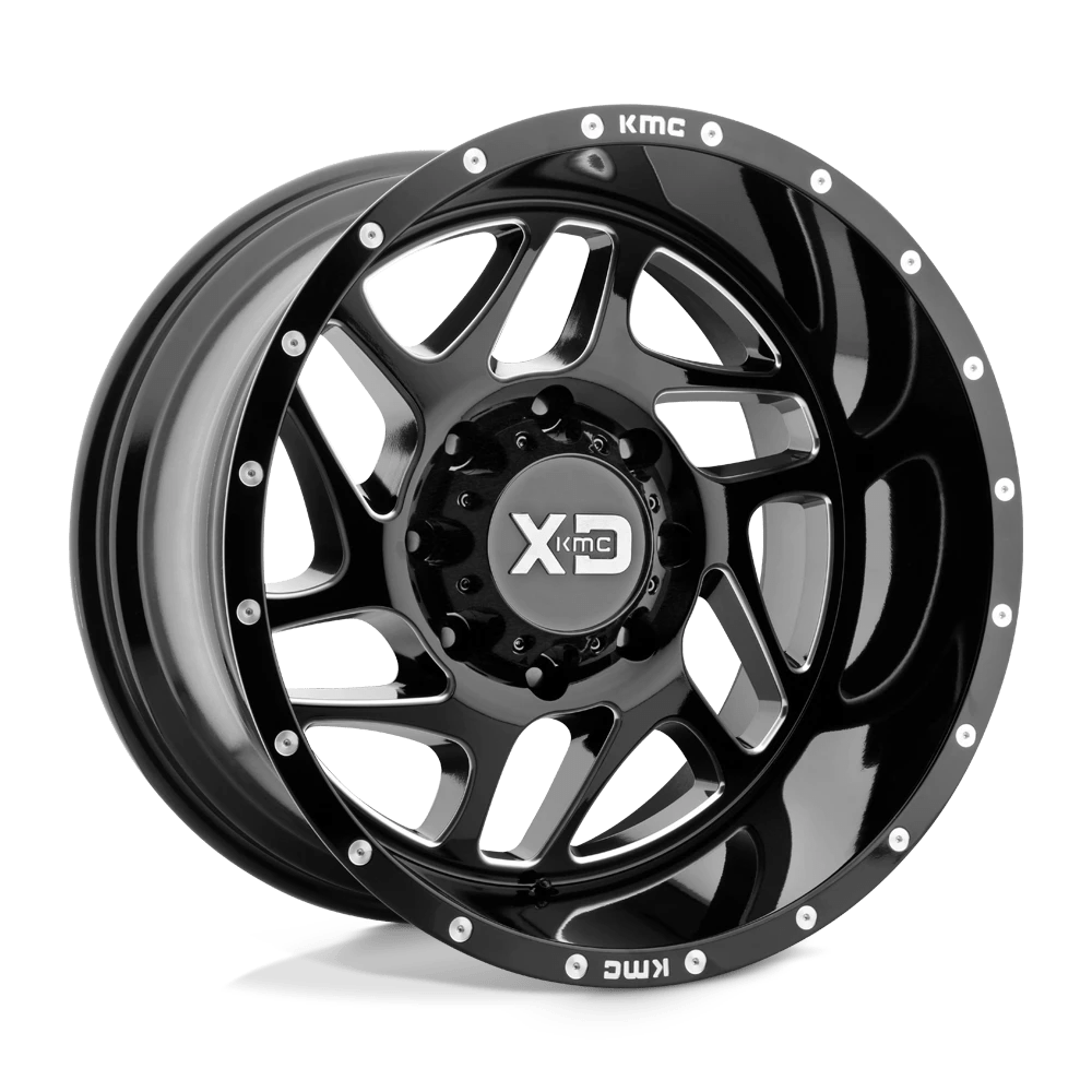 Xd Xd836 Fury Gloss Black Milled 20x9 (+0) 6x139.7