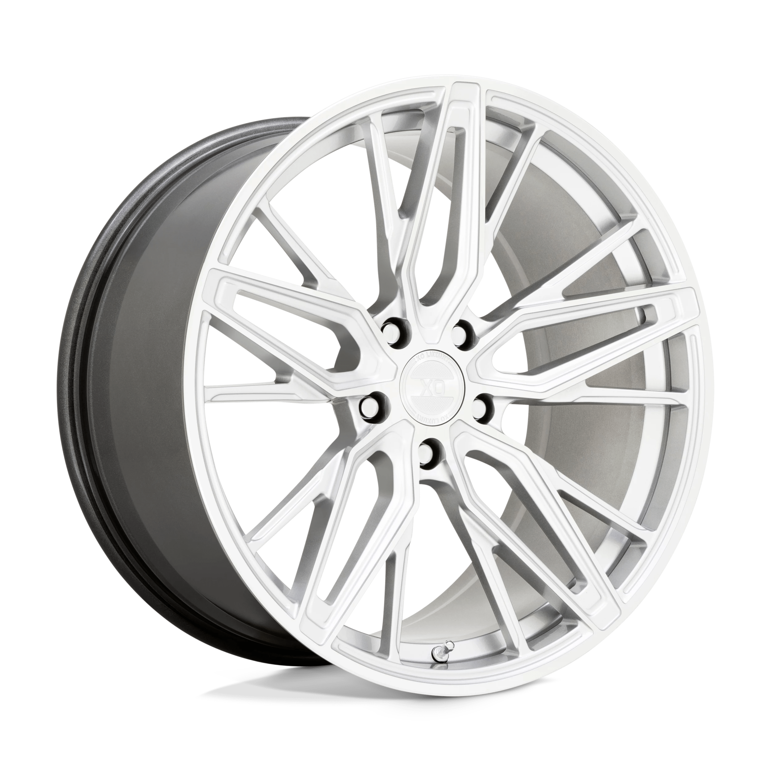 Xo Zurich Hyper Silver W/ Mirror Cut Face 20x9 (+20) 5x112