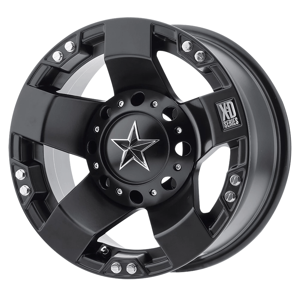 Xd Powersports Xs775 Rockstar Satin Black 15x7 (+0) 4x156